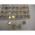 Wholesale Fashion Crystal Glass Cube Beads6mm Crystal Ab